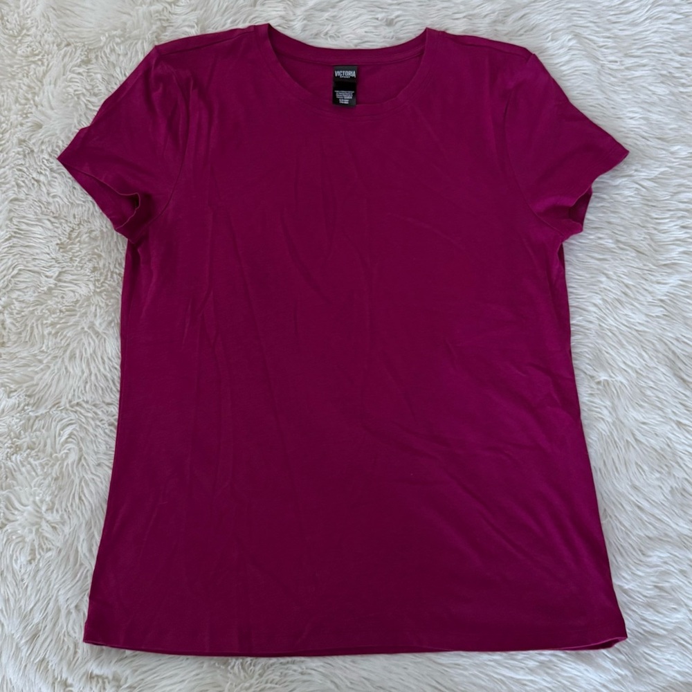 Victoria's Secret VSX Short Sleeve Tee in Fuchsia